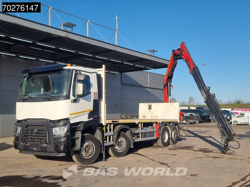 Renault C 380 8X2 Palfinger PK24001K Remote Lenkachse Euro 6 - Planbil, Kranbil: bilde 3 Renault C 380 8X2 Palfinger PK24001K Remote Lenkachse Euro 6 - Planbil, Kranbil: bilde 3