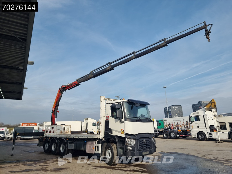 Renault C 380 8X4 Palfinger PK 23001 EH Remote Lift+Lenkachse Euro 6 - Planbil, Kranbil: bilde 3 Renault C 380 8X4 Palfinger PK 23001 EH Remote Lift+Lenkachse Euro 6 - Planbil, Kranbil: bilde 3