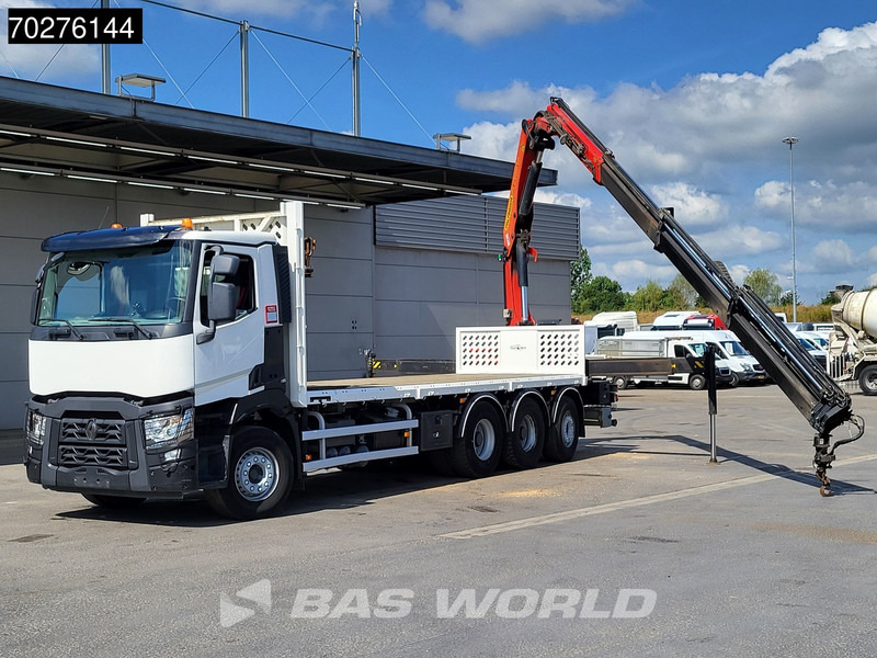 Renault C 380 8X4 Palfinger PK 23001 EH Remote Lift+Lenkachse Euro 6 - Planbil, Kranbil: bilde 3 Renault C 380 8X4 Palfinger PK 23001 EH Remote Lift+Lenkachse Euro 6 - Planbil, Kranbil: bilde 3