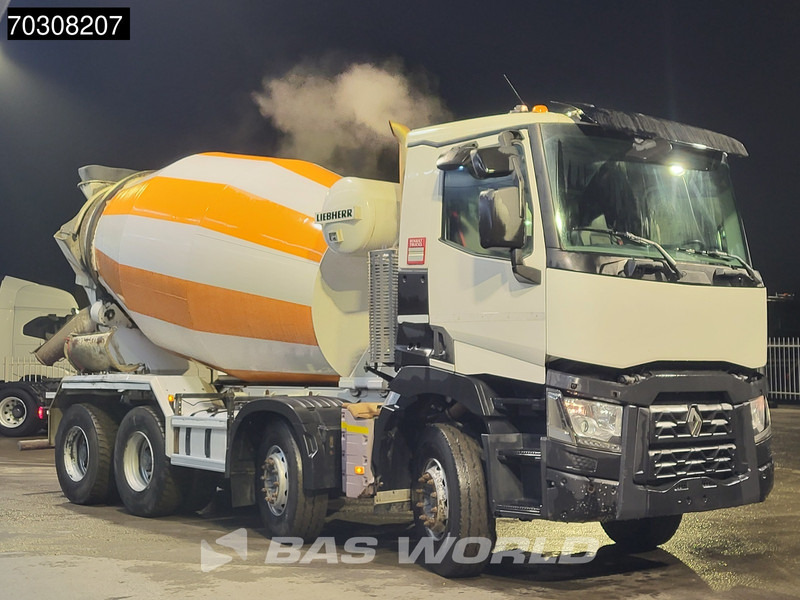 Renault C 380 T 8X4 9m3 Liebherr 904 FL mixer Steelsuspension Big-Axle Automatic Euro 6 - Betongbil: bilde 3 Renault C 380 T 8X4 9m3 Liebherr 904 FL mixer Steelsuspension Big-Axle Automatic Euro 6 - Betongbil: bilde 3