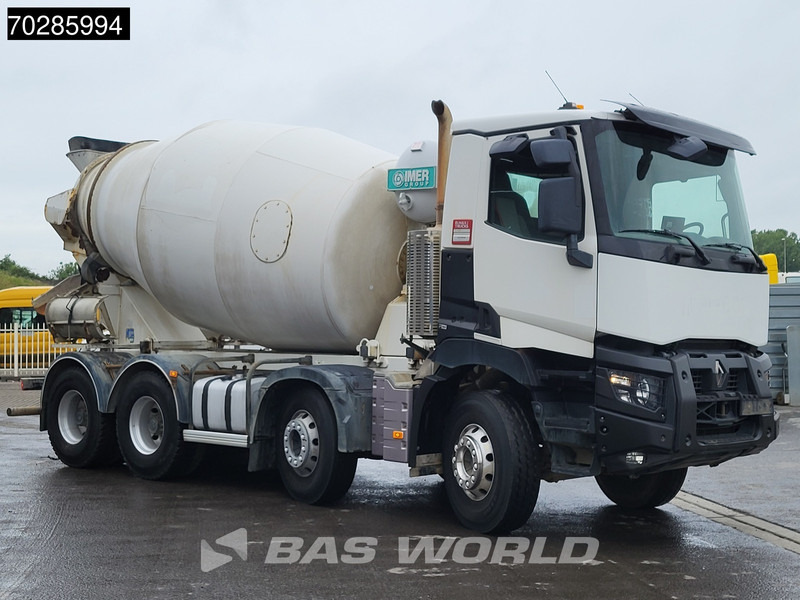 Renault C 430 8X4 9m3 IMER Mixer Big-Axle Steelsuspension Automatic Euro 6 - Betongbil: bilde 3 Renault C 430 8X4 9m3 IMER Mixer Big-Axle Steelsuspension Automatic Euro 6 - Betongbil: bilde 3