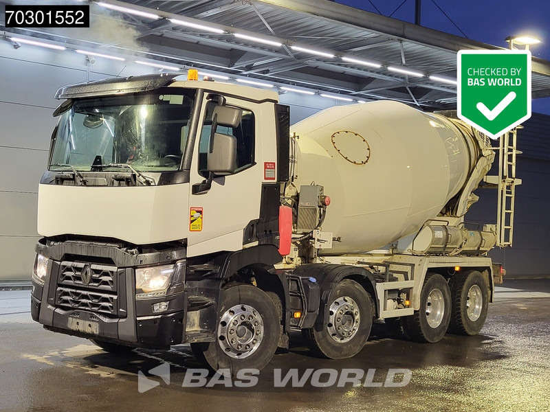 Renault C 430 8X4 9m3 Schwing Stetter mixer Steelsuspension Automatic Euro 6 - Betongbil: bilde 1 Renault C 430 8X4 9m3 Schwing Stetter mixer Steelsuspension Automatic Euro 6 - Betongbil: bilde 1