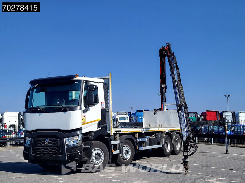 Renault C 430 8X4 Palfinger 22002 EH kran Crane Big-Axle steel suspension Euro 6 - Planbil, Kranbil: bilde 5 Renault C 430 8X4 Palfinger 22002 EH kran Crane Big-Axle steel suspension Euro 6 - Planbil, Kranbil: bilde 5