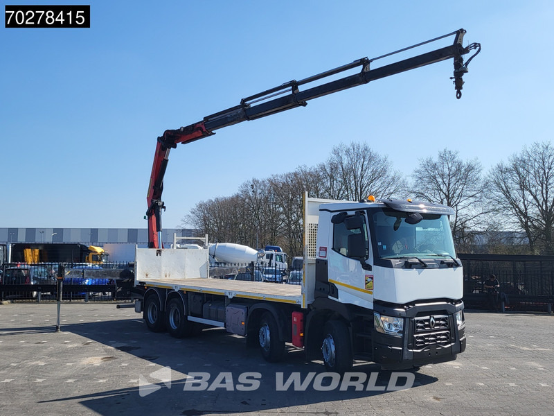 Renault C 430 8X4 Palfinger 22002 EH kran Crane Big-Axle steel suspension Euro 6 - Planbil, Kranbil: bilde 3 Renault C 430 8X4 Palfinger 22002 EH kran Crane Big-Axle steel suspension Euro 6 - Planbil, Kranbil: bilde 3