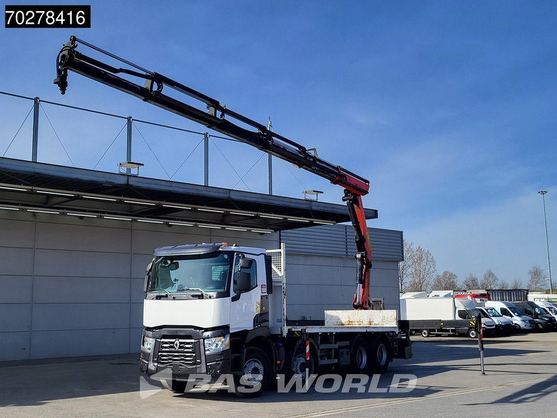 Renault C 430 8X4 Palfinger PK33002EH Euro 6 Big Axle - Planbil, Kranbil: bilde 3 Renault C 430 8X4 Palfinger PK33002EH Euro 6 Big Axle - Planbil, Kranbil: bilde 3