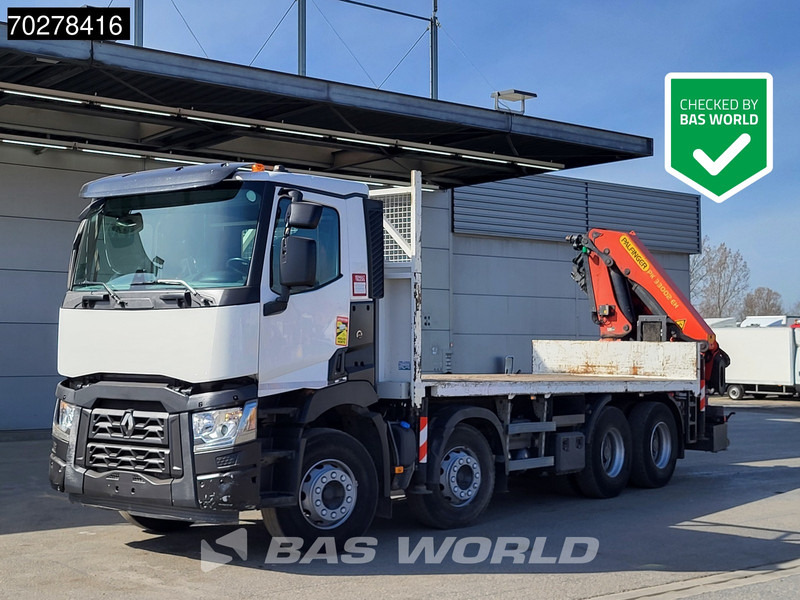 Renault C 430 8X4 Palfinger PK33002EH Kran Crane Big Axle Euro 6 - Planbil, Kranbil: bilde 2 Renault C 430 8X4 Palfinger PK33002EH Kran Crane Big Axle Euro 6 - Planbil, Kranbil: bilde 2
