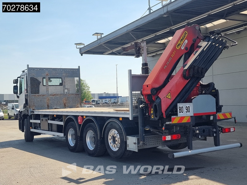 Planbil, Kranbil Renault C 480 8X4 Palfinger 24.001 SLD5 Kran Crane Lift-Lenkachse Euro 6: bilde 14