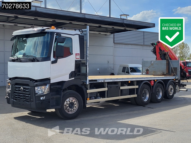 Renault C 480 8X4 Palfinger PK24.001 SLD5 Crane Kran Automatic Liftachse Euro 6 - Planbil, Kranbil: bilde 1 Renault C 480 8X4 Palfinger PK24.001 SLD5 Crane Kran Automatic Liftachse Euro 6 - Planbil, Kranbil: bilde 1