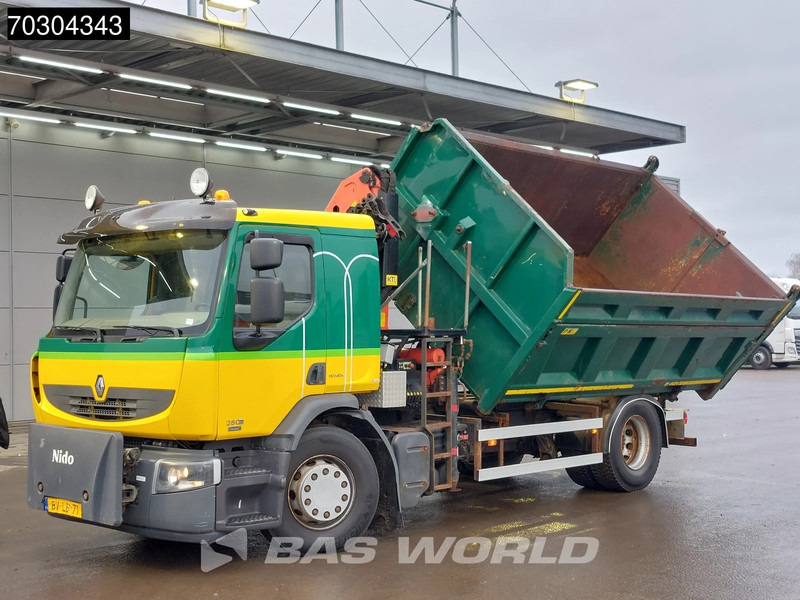 Renault D 280 D 4X2 Palfinger 12t/m Crane Tipper Automatic Euro 5 - Tippbil, Kranbil: bilde 3 Renault D 280 D 4X2 Palfinger 12t/m Crane Tipper Automatic Euro 5 - Tippbil, Kranbil: bilde 3
