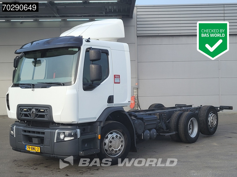 Renault D 380 6X2 NL-Truck chassis with APK Lift+Steering Axle Automatic Euro 6 - Chassis lastebil: bilde 1 Renault D 380 6X2 NL-Truck chassis with APK Lift+Steering Axle Automatic Euro 6 - Chassis lastebil: bilde 1