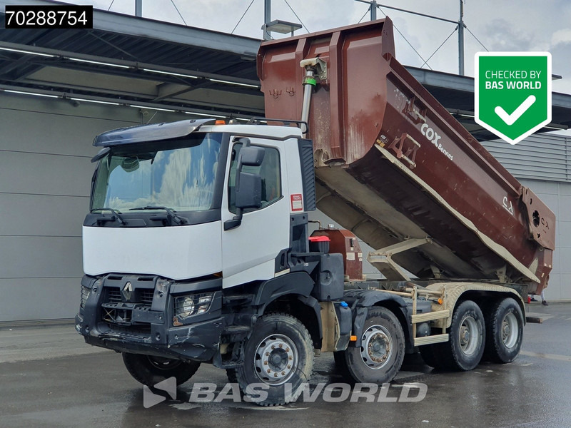 Renault K 440 8X4 18m3 Retarder Big-Axle Steelsuspension Automatic Euro 6 - Tippbil: bilde 1 Renault K 440 8X4 18m3 Retarder Big-Axle Steelsuspension Automatic Euro 6 - Tippbil: bilde 1