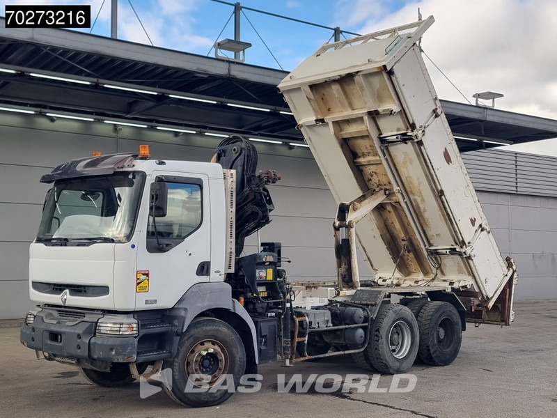 Renault Kerax 360 6X4 Hiab 144 B-2 Hiduo Kran Manual Big-Axle Steelsuspension Euro 3 - Tippbil, Kranbil: bilde 5 Renault Kerax 360 6X4 Hiab 144 B-2 Hiduo Kran Manual Big-Axle Steelsuspension Euro 3 - Tippbil, Kranbil: bilde 5