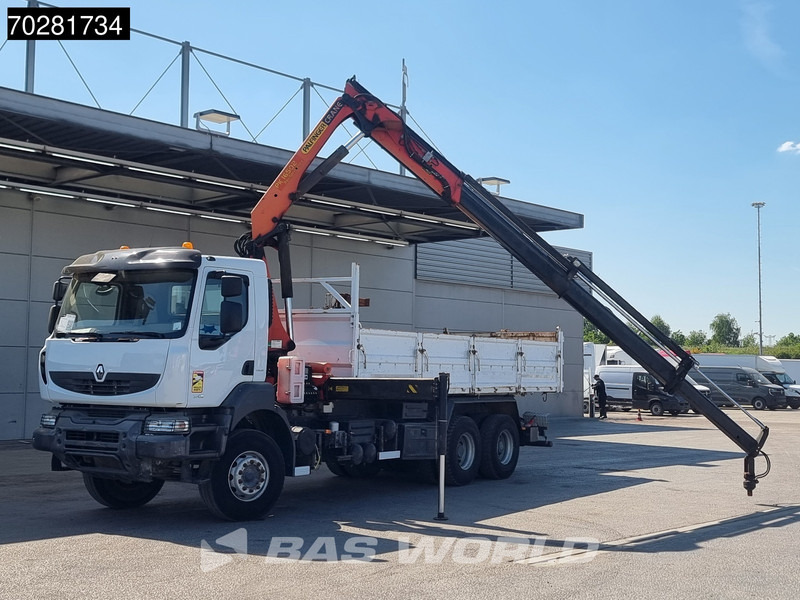 Renault Kerax 370 6X4 Palfinger PK16502 Kran Crane Big-Axle Steel suspension Euro 4 - Tippbil, Kranbil: bilde 5 Renault Kerax 370 6X4 Palfinger PK16502 Kran Crane Big-Axle Steel suspension Euro 4 - Tippbil, Kranbil: bilde 5