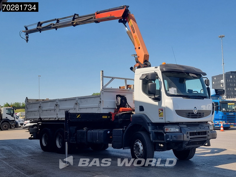 Renault Kerax 370 6X4 Palfinger PK16502 Kran Crane Big-Axle Steel suspension Euro 4 - Tippbil, Kranbil: bilde 3 Renault Kerax 370 6X4 Palfinger PK16502 Kran Crane Big-Axle Steel suspension Euro 4 - Tippbil, Kranbil: bilde 3