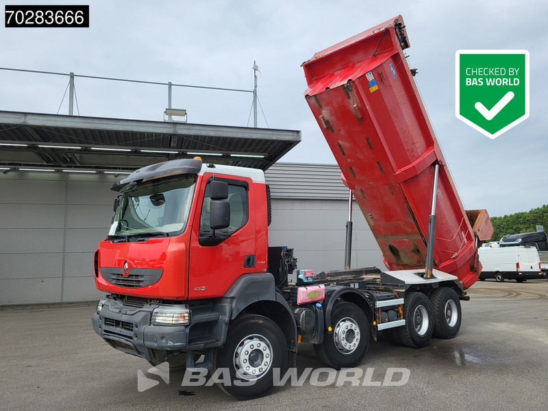 Renault Kerax 430 8X4 16m3 Forez Bennes tipper Full Steel Big-Axle Automatic Euro 5 - Tippbil: bilde 1 Renault Kerax 430 8X4 16m3 Forez Bennes tipper Full Steel Big-Axle Automatic Euro 5 - Tippbil: bilde 1