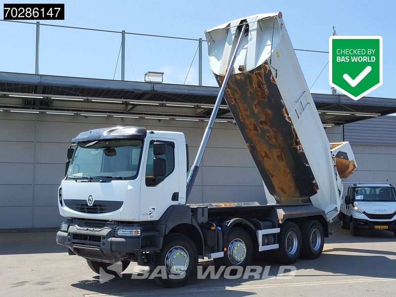 Renault Kerax 460 8X4 17m3 tipper Automatic Big-Axle Retarder Steel suspension Euro 5 - Tippbil: bilde 1 Renault Kerax 460 8X4 17m3 tipper Automatic Big-Axle Retarder Steel suspension Euro 5 - Tippbil: bilde 1