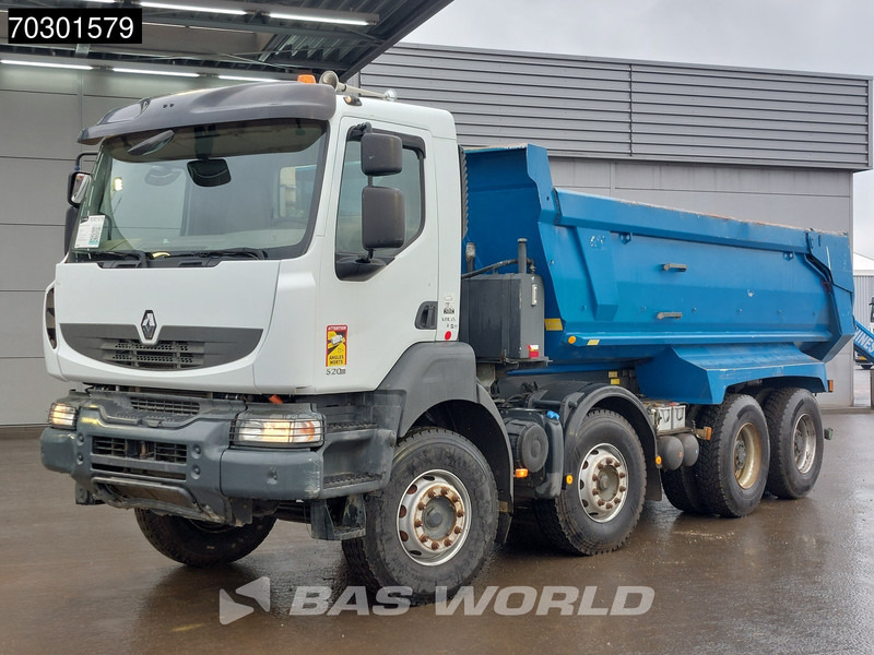 Renault Kerax 520 8X4 17m3 CIF tipper Steel Suspension Big-Axle Optibrake+ Automatic Euro 5 - Tippbil: bilde 3 Renault Kerax 520 8X4 17m3 CIF tipper Steel Suspension Big-Axle Optibrake+ Automatic Euro 5 - Tippbil: bilde 3
