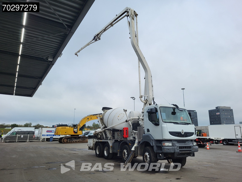 Renault Kerax 8X4 Mecbo M3-23/100-BZ Pomp+Mixer Big-Axle Steelsuspension Euro 5 - Betongbil: bilde 3 Renault Kerax 8X4 Mecbo M3-23/100-BZ Pomp+Mixer Big-Axle Steelsuspension Euro 5 - Betongbil: bilde 3