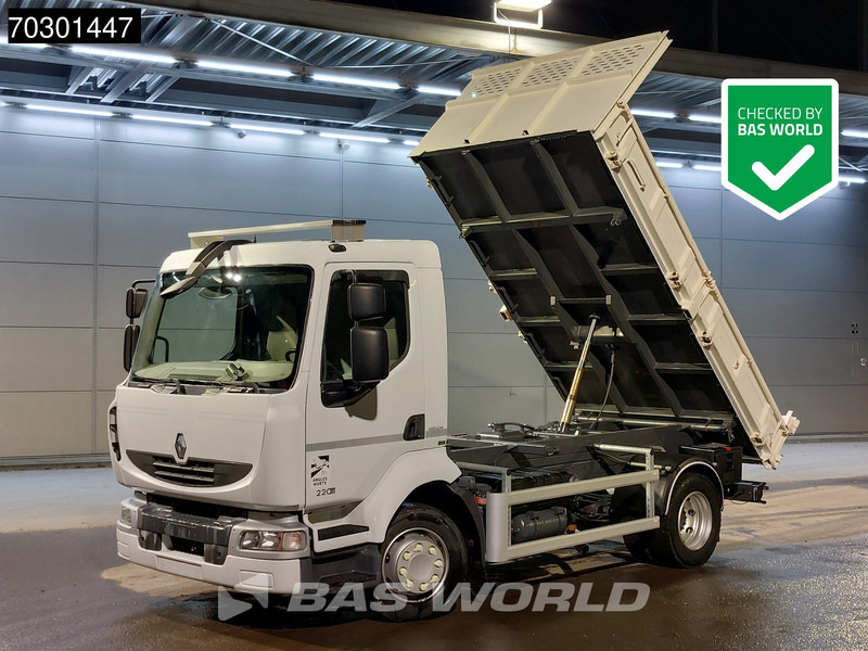 Renault Midlum 220 4X2 3-way tipper Manual Steel suspension Telma Retarder Euro 5 - Tippbil: bilde 1 Renault Midlum 220 4X2 3-way tipper Manual Steel suspension Telma Retarder Euro 5 - Tippbil: bilde 1