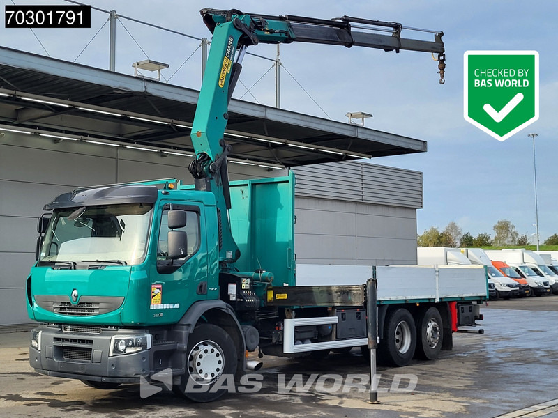 Renault Premium 380 6X2 Palfinger PK20002 Crane Kran Lift+Steering Axle Air suspension Euro 5 - Planbil, Kranbil: bilde 1 Renault Premium 380 6X2 Palfinger PK20002 Crane Kran Lift+Steering Axle Air suspension Euro 5 - Planbil, Kranbil: bilde 1