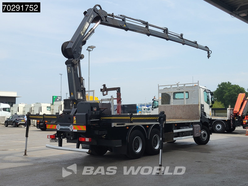 Renault Premium 380 6X4 HIAB X-HIDUO 188 E-5 Crane Steelsuspension Big-Axle Automatic Euro 6 - Planbil, Kranbil: bilde 5 Renault Premium 380 6X4 HIAB X-HIDUO 188 E-5 Crane Steelsuspension Big-Axle Automatic Euro 6 - Planbil, Kranbil: bilde 5