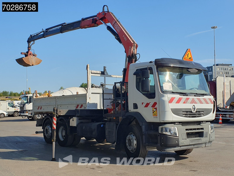 Renault Premium 380 Premium 6X2 Fassi F150A23 Crane Remote Tipper Manual Euro 5 - Tippbil, Kranbil: bilde 3 Renault Premium 380 Premium 6X2 Fassi F150A23 Crane Remote Tipper Manual Euro 5 - Tippbil, Kranbil: bilde 3