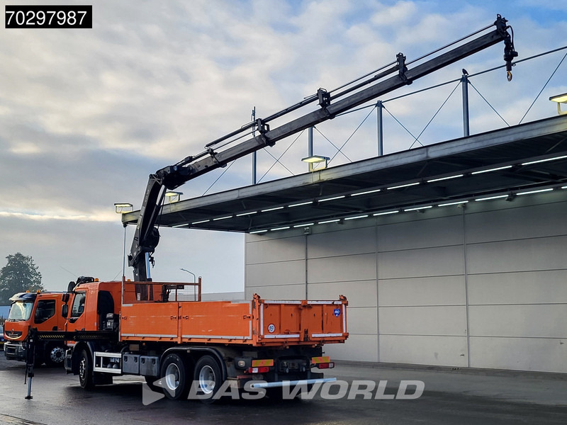 Renault Premium 430 Lander 6X4 HIAB 211 EP-4 Crane Kran 10m3Tipper Big-Axle Euro 5 - Tippbil, Kranbil: bilde 2 Renault Premium 430 Lander 6X4 HIAB 211 EP-4 Crane Kran 10m3Tipper Big-Axle Euro 5 - Tippbil, Kranbil: bilde 2