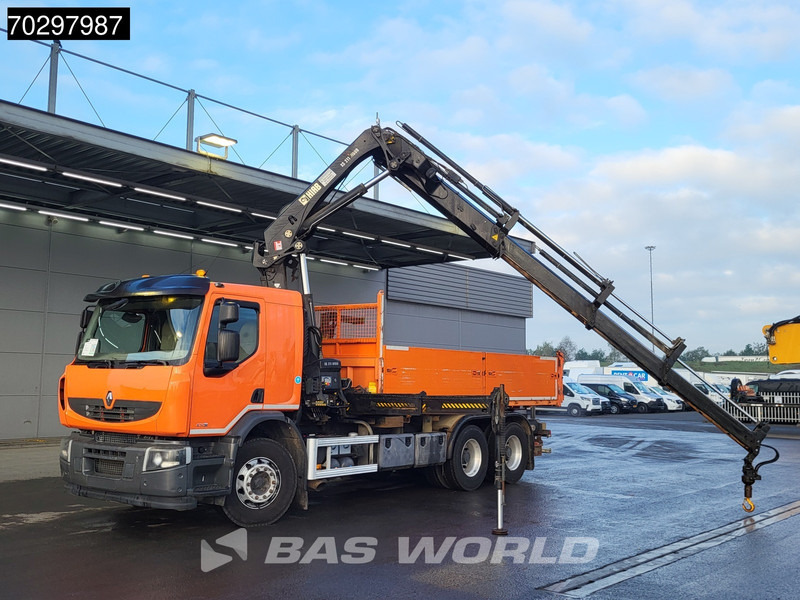 Renault Premium 430 Lander 6X4 HIAB 211 EP-4 Crane Kran Tipper Big-Axle Euro 5 - Tippbil, Kranbil: bilde 5 Renault Premium 430 Lander 6X4 HIAB 211 EP-4 Crane Kran Tipper Big-Axle Euro 5 - Tippbil, Kranbil: bilde 5