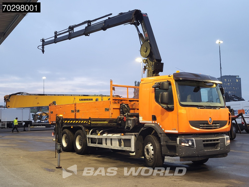 Renault Premium 430 Lander 6X4 HIAB 211 EP-4 Crane Tipper Big-Axle Automatic Euro 5 - Tippbil, Kranbil: bilde 5 Renault Premium 430 Lander 6X4 HIAB 211 EP-4 Crane Tipper Big-Axle Automatic Euro 5 - Tippbil, Kranbil: bilde 5