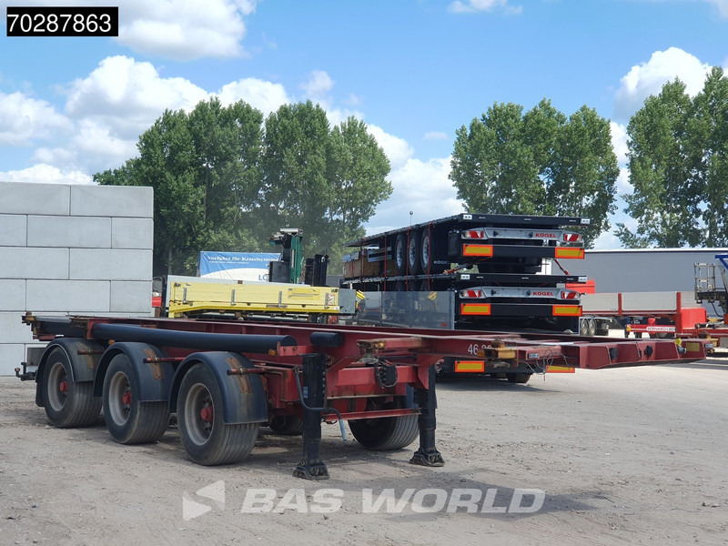 Renders R0C16.30 Reinders X Steering - Container-transport/ Vekselflak semitrailer: bilde 3 Renders R0C16.30 Reinders X Steering - Container-transport/ Vekselflak semitrailer: bilde 3