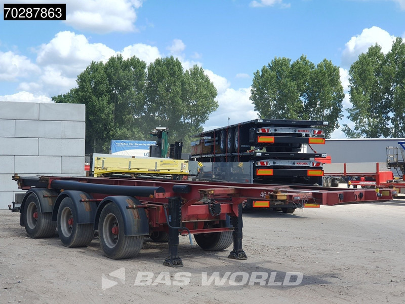 Renders R0C16.30 Reinders X Steering - Container-transport/ Vekselflak semitrailer: bilde 3 Renders R0C16.30 Reinders X Steering - Container-transport/ Vekselflak semitrailer: bilde 3