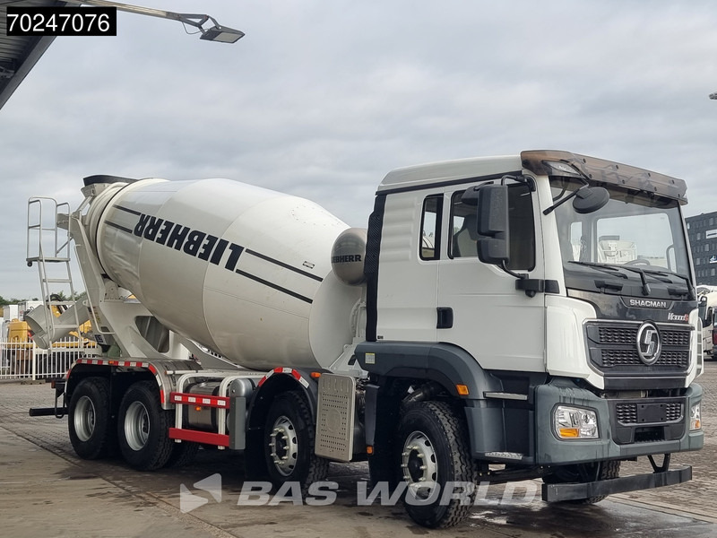 SHACMAN 8x4 EURO 6 8X4 NEW! 8m3 Liebherr Mixer Big-Axle Steel Suspension - Betongbil: bilde 3 SHACMAN 8x4 EURO 6 8X4 NEW! 8m3 Liebherr Mixer Big-Axle Steel Suspension - Betongbil: bilde 3