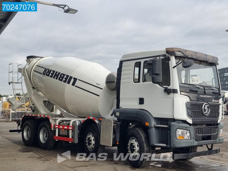SHACMAN 8x4 EURO 6 8X4 NEW! 8m3 Liebherr Mixer Big-Axle Steel Suspension - Betongbil: bilde 3 SHACMAN 8x4 EURO 6 8X4 NEW! 8m3 Liebherr Mixer Big-Axle Steel Suspension - Betongbil: bilde 3