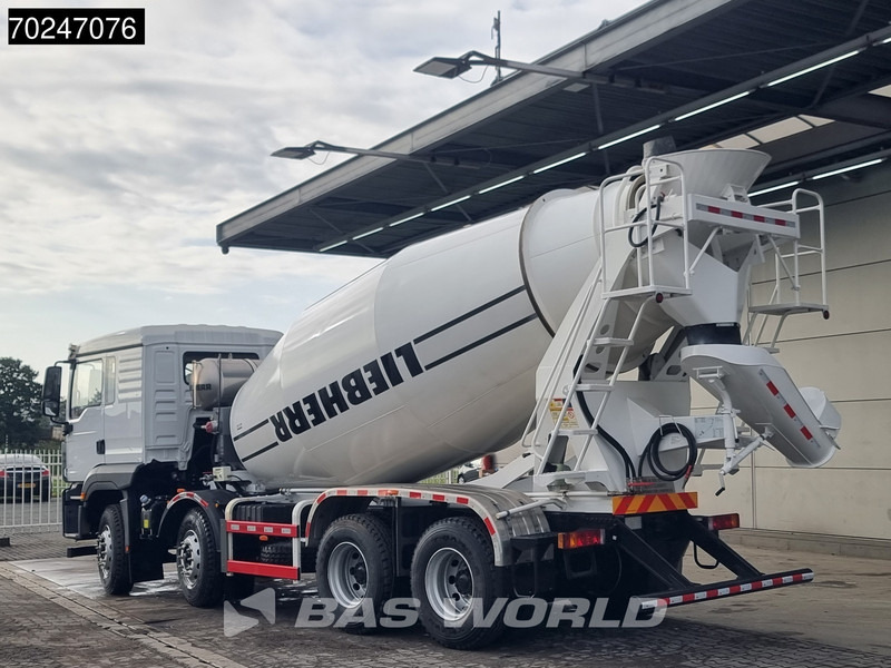 SHACMAN 8x4 EURO 6 8X4 NEW! 8m3 Liebherr Mixer Big-Axle Steel Suspension - Betongbil: bilde 2 SHACMAN 8x4 EURO 6 8X4 NEW! 8m3 Liebherr Mixer Big-Axle Steel Suspension - Betongbil: bilde 2