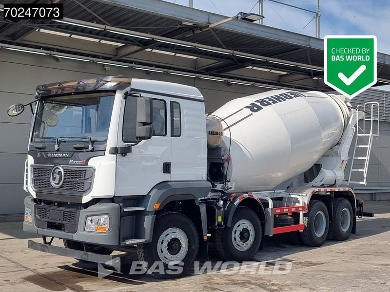 SHACMAN M3000 S 8X4 8m3 Liebherr mixer Manual Big-Axle Steelsuspension - Betongbil: bilde 1 SHACMAN M3000 S 8X4 8m3 Liebherr mixer Manual Big-Axle Steelsuspension - Betongbil: bilde 1