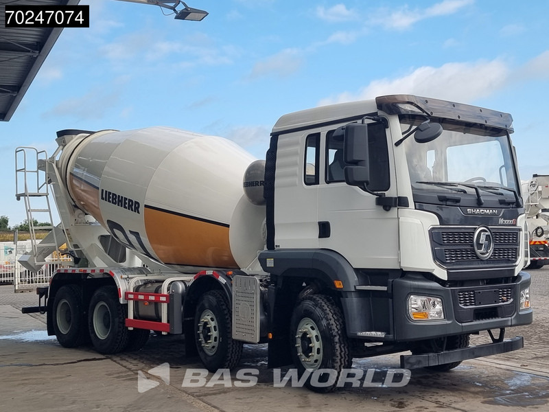 SHACMAN M3000 S 8X4 NEW! 8m3 Liebherr Mixer Big-Axle Steelsuspension - Betongbil: bilde 3 SHACMAN M3000 S 8X4 NEW! 8m3 Liebherr Mixer Big-Axle Steelsuspension - Betongbil: bilde 3