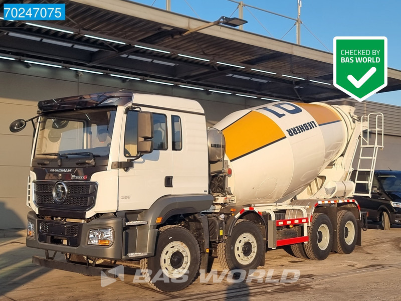 SHACMAN M3000 S 8X4 NEW! 8m3 Liebherr Mixer Big-Axle Steelsuspension - Betongbil: bilde 1 SHACMAN M3000 S 8X4 NEW! 8m3 Liebherr Mixer Big-Axle Steelsuspension - Betongbil: bilde 1