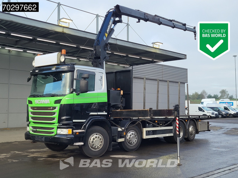 Scania G400 G 8X2 MKG HLK 231 HPA4 Crane Retarder Lift+Steering-Axle Euro 5 - Planbil, Kranbil: bilde 1 Scania G400 G 8X2 MKG HLK 231 HPA4 Crane Retarder Lift+Steering-Axle Euro 5 - Planbil, Kranbil: bilde 1