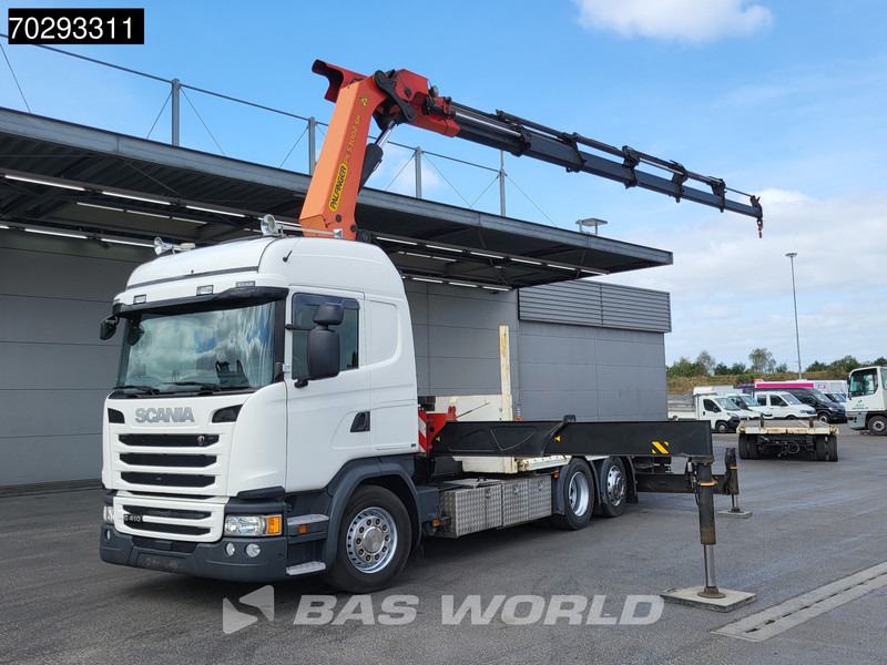 Leie Scania G410 6X2 Combi Palfinger 53002 SH Kran Crane Lift+steering ACC Navi Euro 6 Scania G410 6X2 Combi Palfinger 53002 SH Kran Crane Lift+steering ACC Navi Euro 6: bilde 6