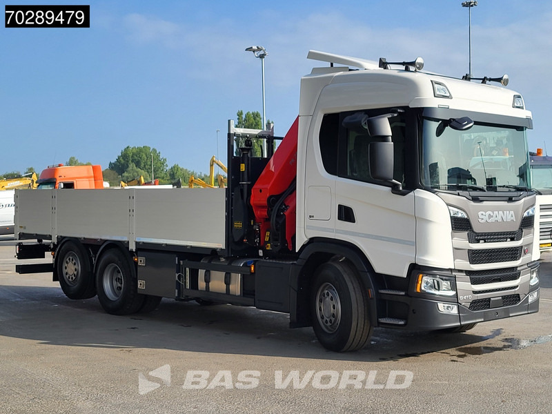 Ny Planbil, Kranbil Scania G410 6X2 New! Palfinger PK24.001 SLD 5 Crane Kran Retarder Lift+Steering Axle LED ACC: bilde 11
