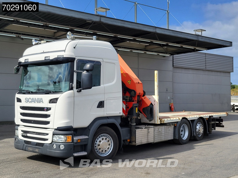 Planbil, Kranbil Scania G410 6X2 Palfinger 53002 SH Kran Crane Lift+steering ACC Navi Euro 6: bilde 17