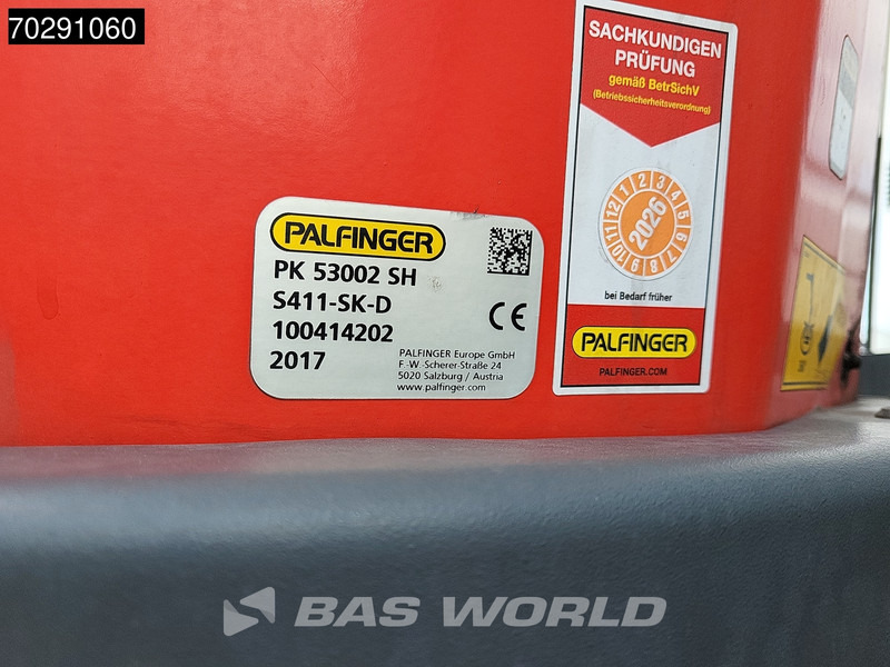 Planbil, Kranbil Scania G410 6X2 Palfinger 53002 SH Kran Crane Lift+steering ACC Navi Euro 6: bilde 12
