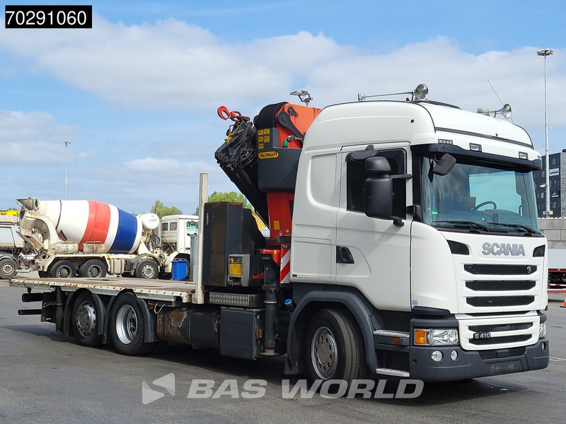 Planbil, Kranbil Scania G410 6X2 Palfinger 53002 SH Kran Crane Lift+steering ACC Navi Euro 6: bilde 19