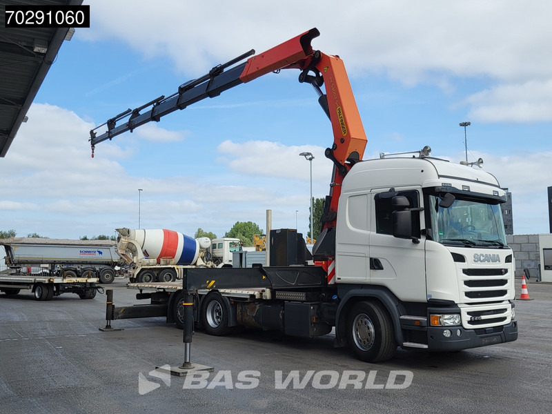 Scania G410 6X2 Palfinger 53002 SH Kran Crane Lift+steering ACC Navi Euro 6 - Planbil, Kranbil: bilde 3 Scania G410 6X2 Palfinger 53002 SH Kran Crane Lift+steering ACC Navi Euro 6 - Planbil, Kranbil: bilde 3