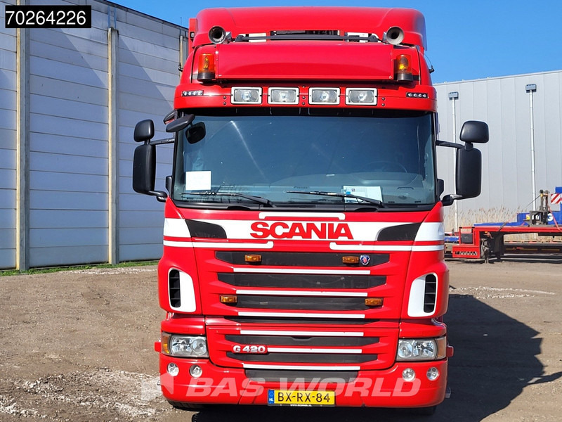 Scania G420 6X2 Van Dijk Cattle transport Liftable floor Lift-Asche Euro 5 - Skapbil: bilde 5 Scania G420 6X2 Van Dijk Cattle transport Liftable floor Lift-Asche Euro 5 - Skapbil: bilde 5