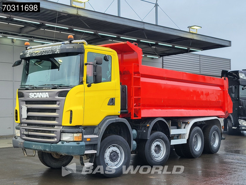 Scania G420 G 8X6 8x6 18m3 KH Kipper Steel suspension Big-Axle Euro 4 - Tippbil: bilde 5 Scania G420 G 8X6 8x6 18m3 KH Kipper Steel suspension Big-Axle Euro 4 - Tippbil: bilde 5