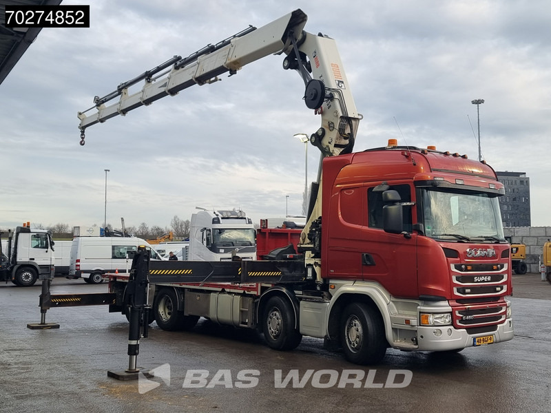 Scania G450 8X2 NL-Truck Hiab X-HIPRO 1058EP-6 Kran Front stab Retarder Euro 6 - Planbil, Kranbil: bilde 3 Scania G450 8X2 NL-Truck Hiab X-HIPRO 1058EP-6 Kran Front stab Retarder Euro 6 - Planbil, Kranbil: bilde 3
