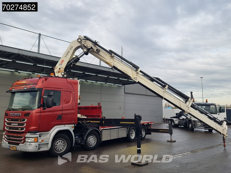 Scania G450 8X2 NL-Truck Hiab X-HIPRO 1058EP-6 Kran Front stab Retarder Euro 6 - Planbil, Kranbil: bilde 5 Scania G450 8X2 NL-Truck Hiab X-HIPRO 1058EP-6 Kran Front stab Retarder Euro 6 - Planbil, Kranbil: bilde 5
