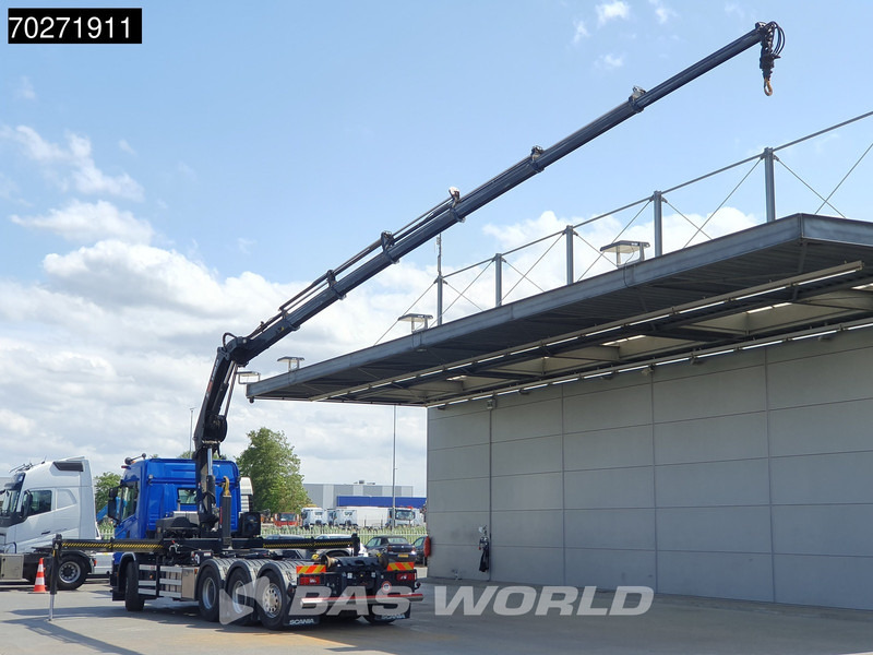 Scania G450 8X4 HIAB X-Hiduo 228 E-6 Crane + 18t Multilift Big-Axle Lift+Lenkachse Euro 6 - Krokbil, Kranbil: bilde 2 Scania G450 8X4 HIAB X-Hiduo 228 E-6 Crane + 18t Multilift Big-Axle Lift+Lenkachse Euro 6 - Krokbil, Kranbil: bilde 2