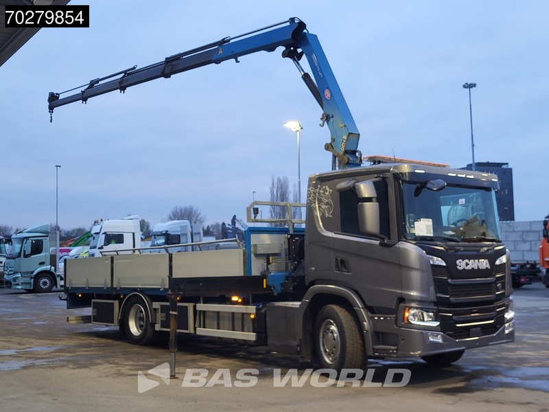 Scania P280 4X2 HMF 1420K-RC Kran Crane Leather seats Automatic Euro 6 - Planbil, Kranbil: bilde 3 Scania P280 4X2 HMF 1420K-RC Kran Crane Leather seats Automatic Euro 6 - Planbil, Kranbil: bilde 3